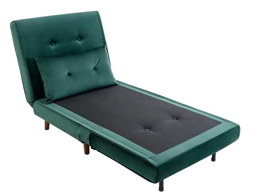 Slaapfauteuil Van Spargroen Velours Uribia