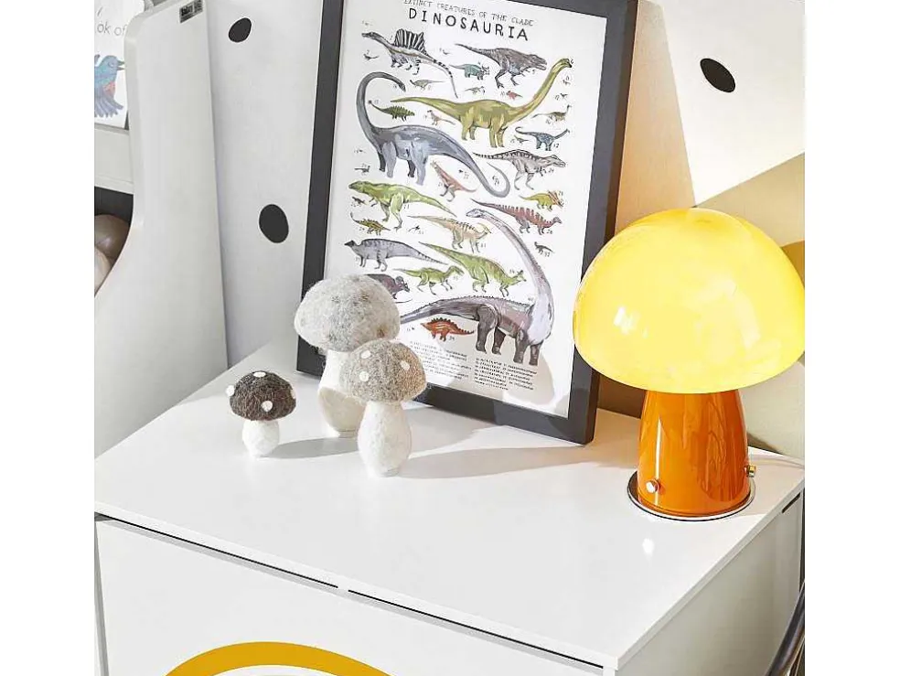 Sobuy Kmb70-W Speelgoedkist Voor Kinderen, Speelgoed Opbergdoos, Opbergkist Met Scharnierend Deksel, Regenboogdesign, Kinderboekenplank