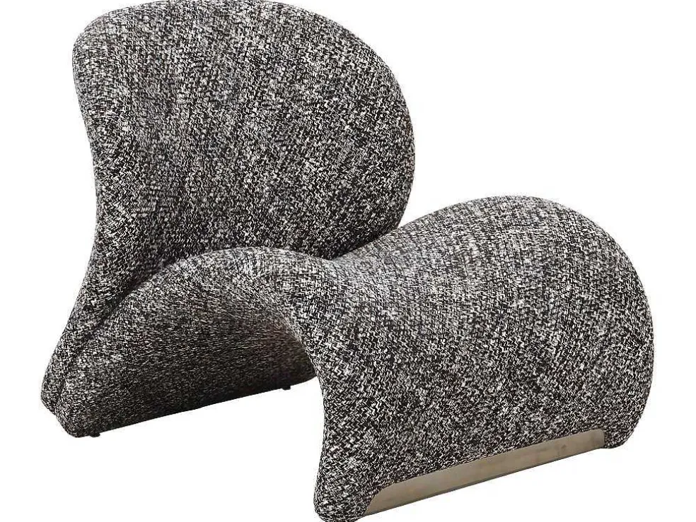 Sofia Fauteuil Donker Bruin Gemengd.