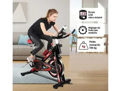 Spin Bike Stationaire Indoor Cycling Bike Met Riemaandrijving 10Kg Vliegwiel