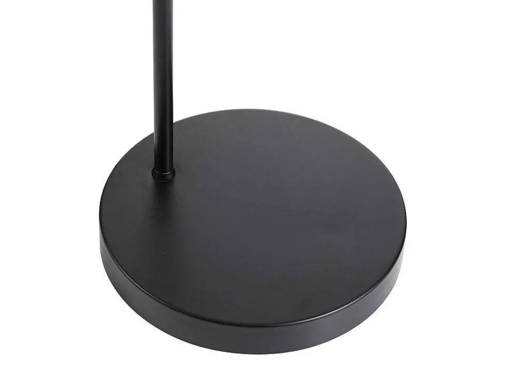 Staande Lamp Met Vintage-Stijl Van Metaal - H154 Cm - Zwart En Goudkleurig - Otilie