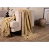 Stanly Plaid 170X130Cm Beige.