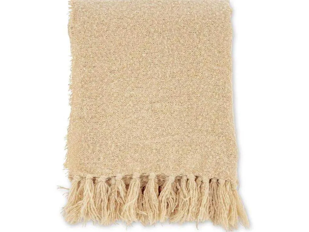 Stanly Plaid 170X130Cm Beige.