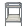 Stapelbed Anicet Ii - 2 X 90X 190 Cm - Massief Grenen - Grijs
