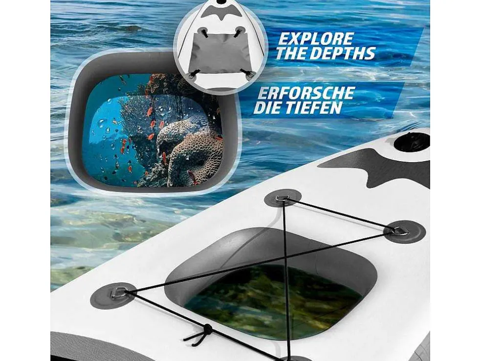 Sup Board Anubis 305 Cm - Zilver - Incl. Accessoires