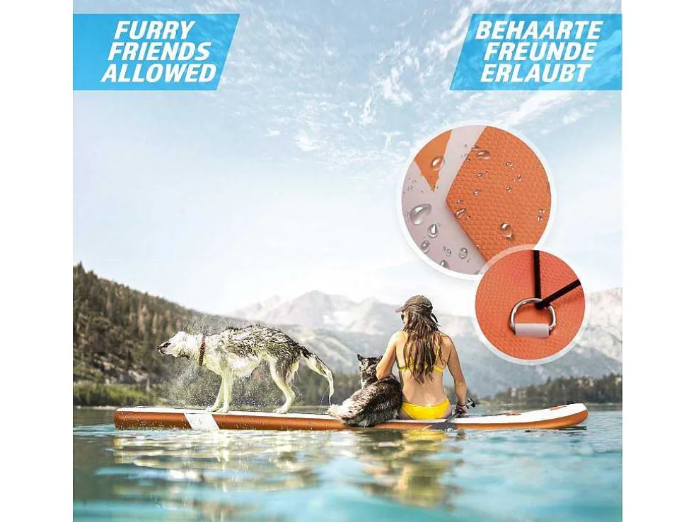 Sup Board Bastet 320 Cm - Rose Goud - Incl. Accessoires