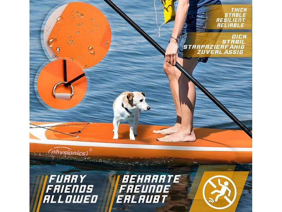 Sup Board Kraken 366 Cm - Oranje - Incl. Accessoires