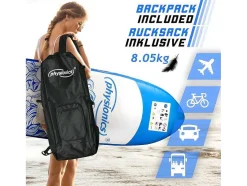 Sup Board Poseidon 320 Cm - Blauw - Incl. Accessoires