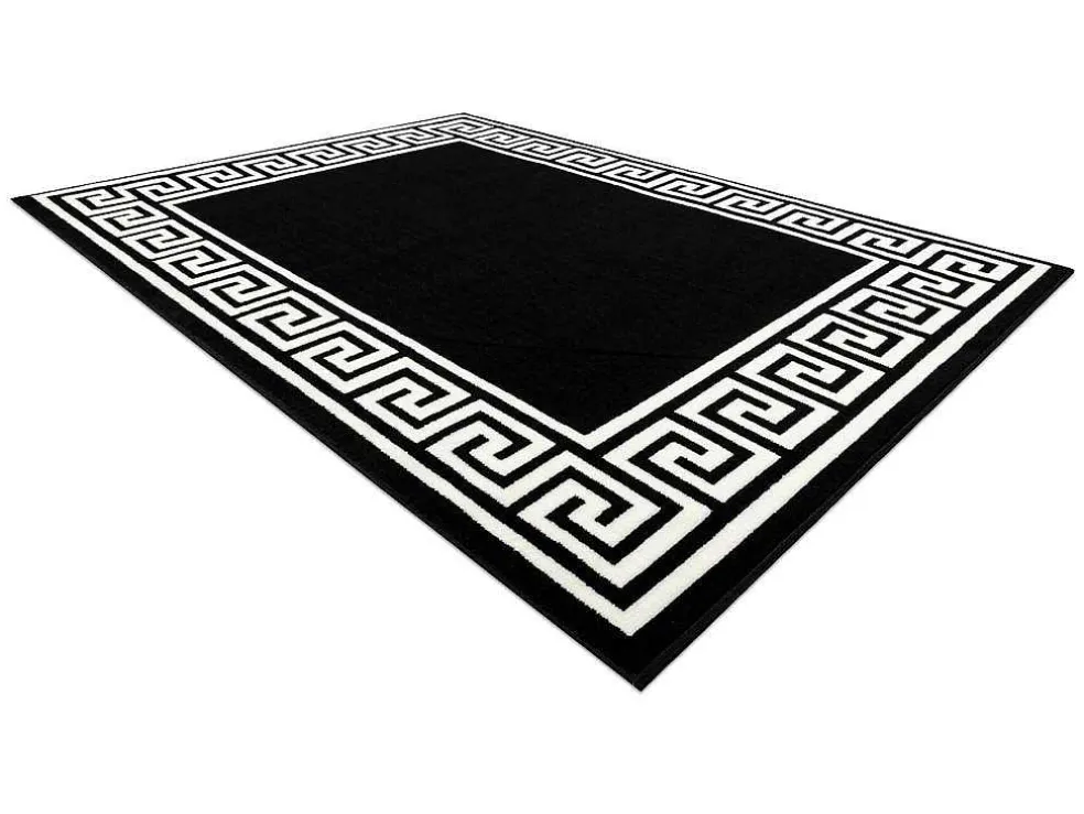 Tapijt Bcf Morad Grek Grieks - Zwart 140X200 Cm