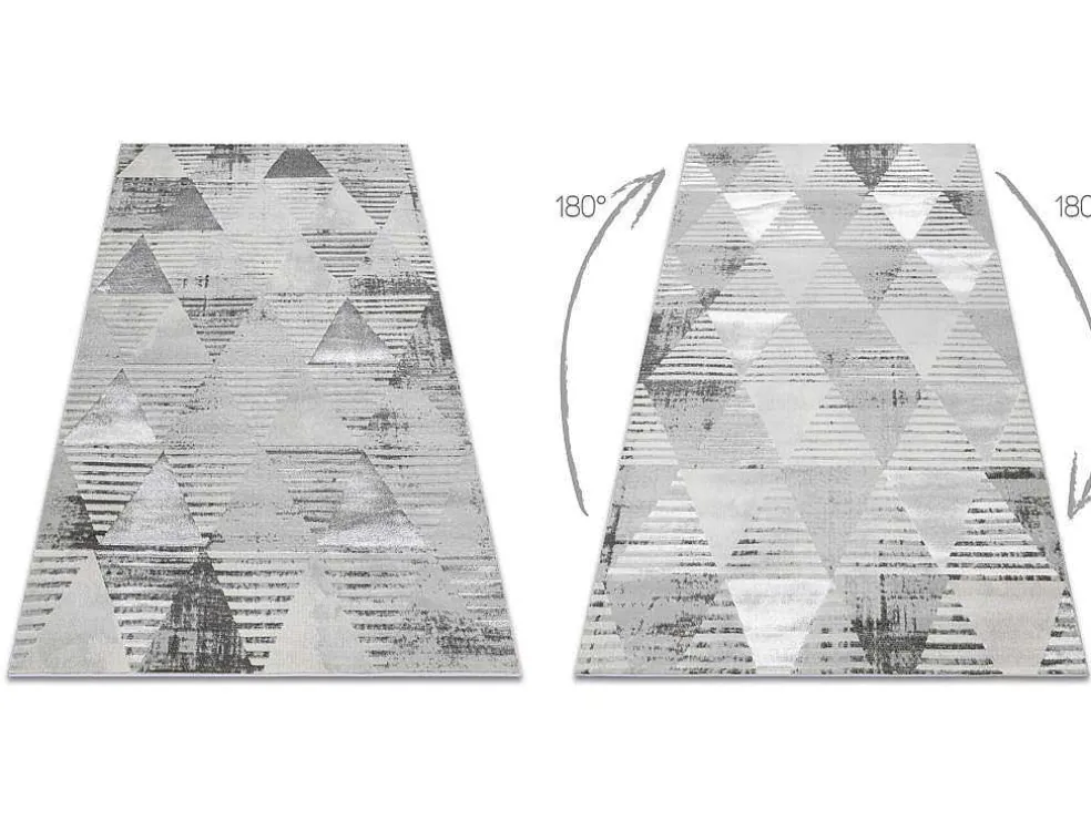 Tapijt Lira E1627 Drieho Geometrisch, Structureel, Modern, Glamour - G 200X290 Cm