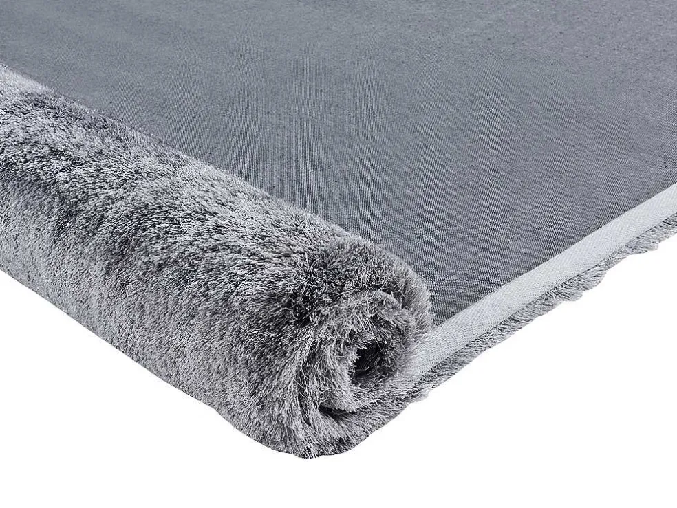 Tapijt Shaggy Glitter 160 X 230 Cm - Zilverkleurig
