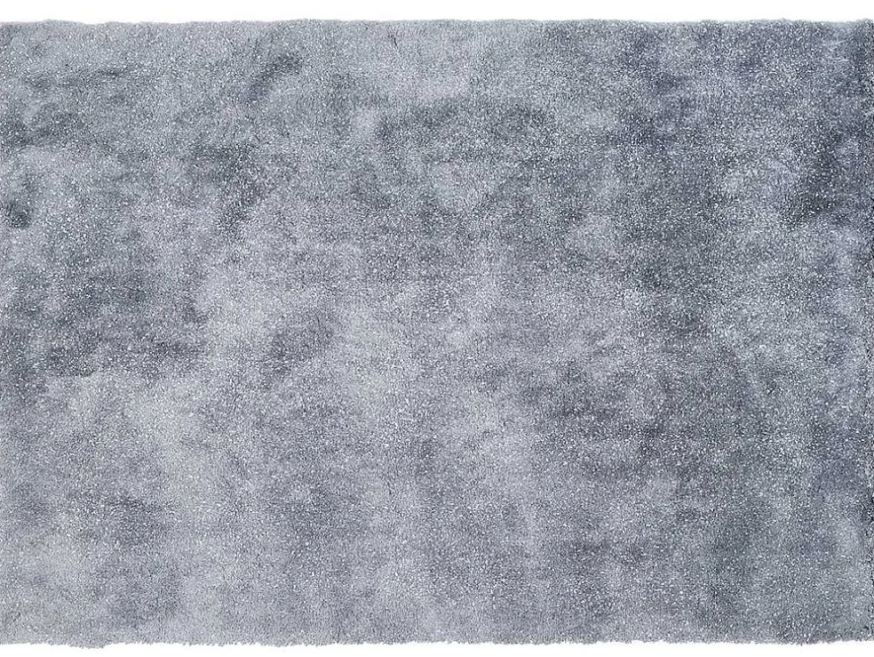 Tapijt Shaggy Glitter 160 X 230 Cm - Zilverkleurig