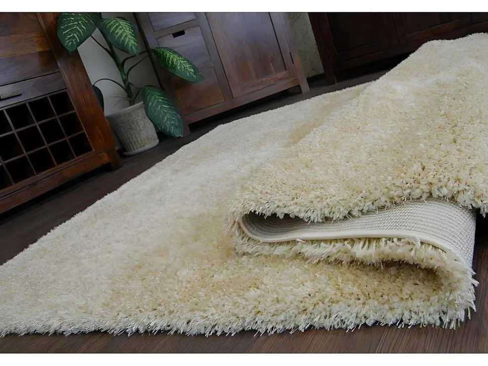 Tapijt Shaggy Narin P901 Knoflook Goud 120X170 Cm