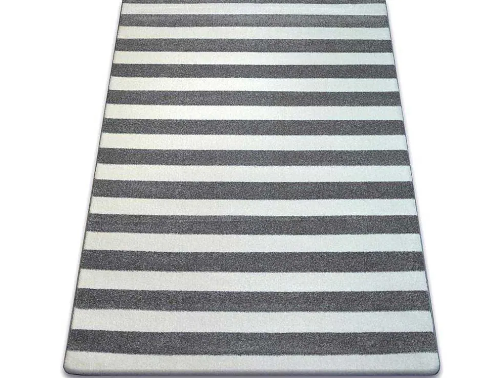 Tapijt Sketch - F758 Grijs /Wit - Strepen 200X290 Cm