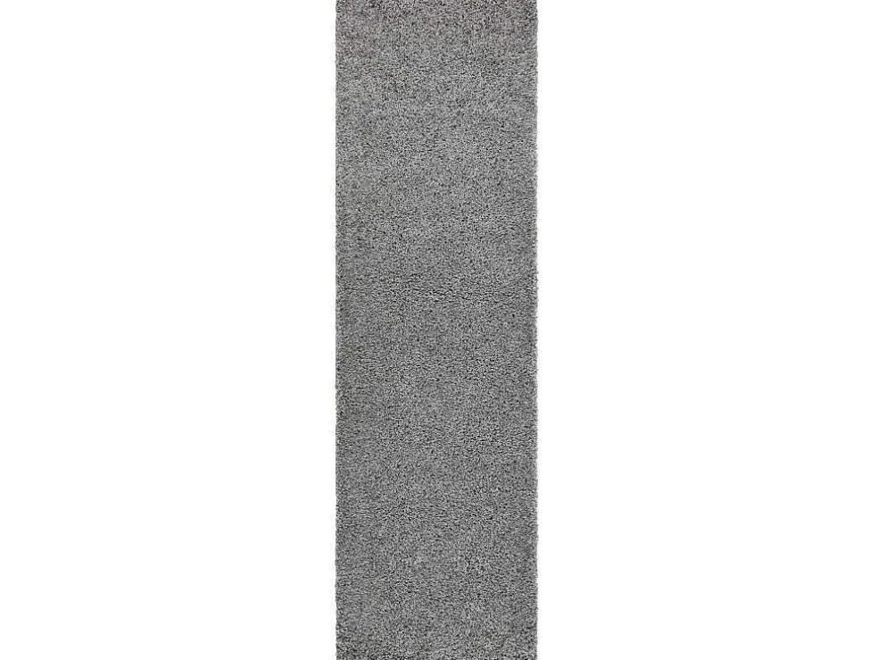 Tapijt, Vloerbekleding Soffi Shaggy 5Cm Grijskleuring - Voor Keuken, N 60X250 Cm