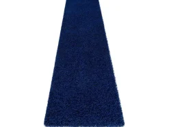 Tapijt, Vloerbekleding Soffi Shaggy 5Cm Blauw - Voor Keuken, Naar De G 60X300 Cm