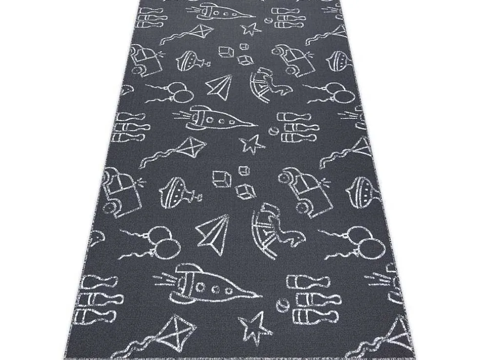Tapijt Voor Kinderen Toys Speelgoed, Om Mee Te Spelen, Kinderen - Grij 400X500 Cm