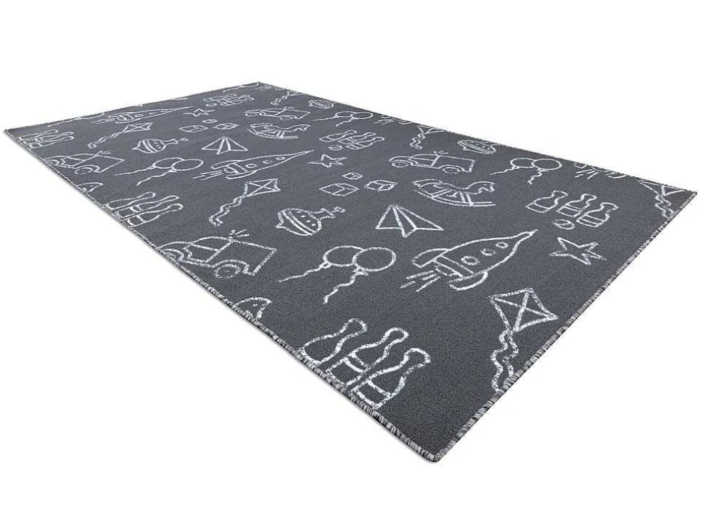 Tapijt Voor Kinderen Toys Speelgoed, Om Mee Te Spelen, Kinderen - Grij 400X500 Cm