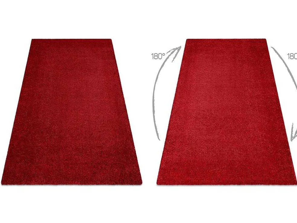Tapijt Wasbaar , Mood 71151011 Modern - Rood 240X340 Cm