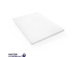 Topmatras 120X190 Cm Met Stevige Ondersteuning - Afneembare En Wasbare Hoes Voor Optimale Hygiene