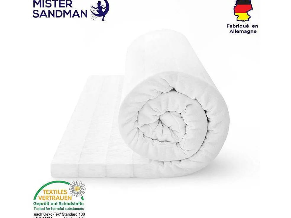 Topmatras 120X190 Cm Met Stevige Ondersteuning - Afneembare En Wasbare Hoes Voor Optimale Hygiene