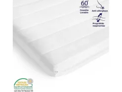 Topmatras 120X190 Cm Met Stevige Ondersteuning - Afneembare En Wasbare Hoes Voor Optimale Hygiene