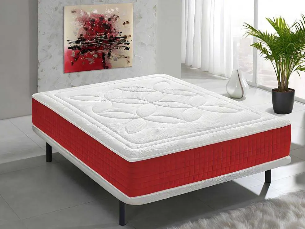 Traagschuimmatras 25 Cm Dik Met 5 Cm Geheugen Prestige-Model 150 X 200 Cm
