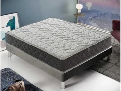 Traagschuimmatras - 11 Comfortzones - Silver Safe-Hoes 180X200 Cm