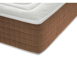 Traagschuimmatras Met 5 Cm Geheugen - Hoogte 25 Cm - Orthopedisch - Verwijderbaar 135 X 200 Cm