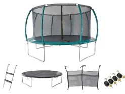 Trampoline Met Binnenbeschermingsnet, Ladder, Dekzeil En Verankeringsset D.427 Cm - Wallaby