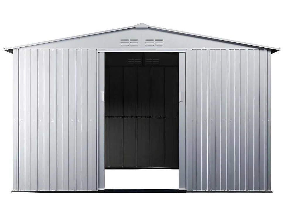 Tuinhuisje Van Gegalvaniseerd Staal - Grijs - Linus - 9,92 M
