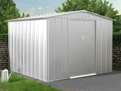 Tuinhuis Van 6,71 M In Grijs, Gegalvaniseerd Staal Linus
