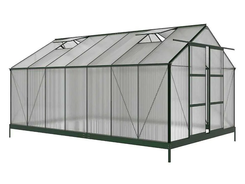 Tuinkas Van Polycarbonaat 15 M Oxalis Met Basis