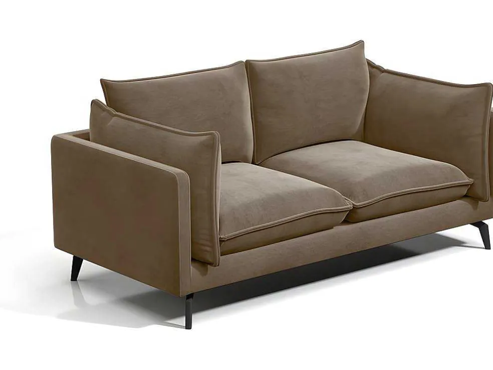 Tweezitsbank Van Fluweel Kestrel - Beige - Van Pascal Morabito