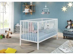 Universal Kinderbed Wit Mat.
