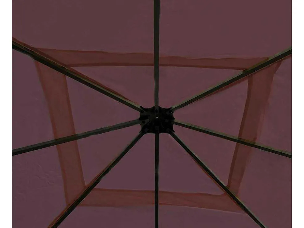 Vervangende Dakbedekking Voor Pergola Calpe Iii, Roodbruin