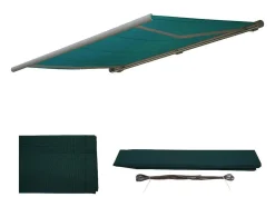 Vervangingshoes Voor Luifel H122, Polyester Blauwgroen