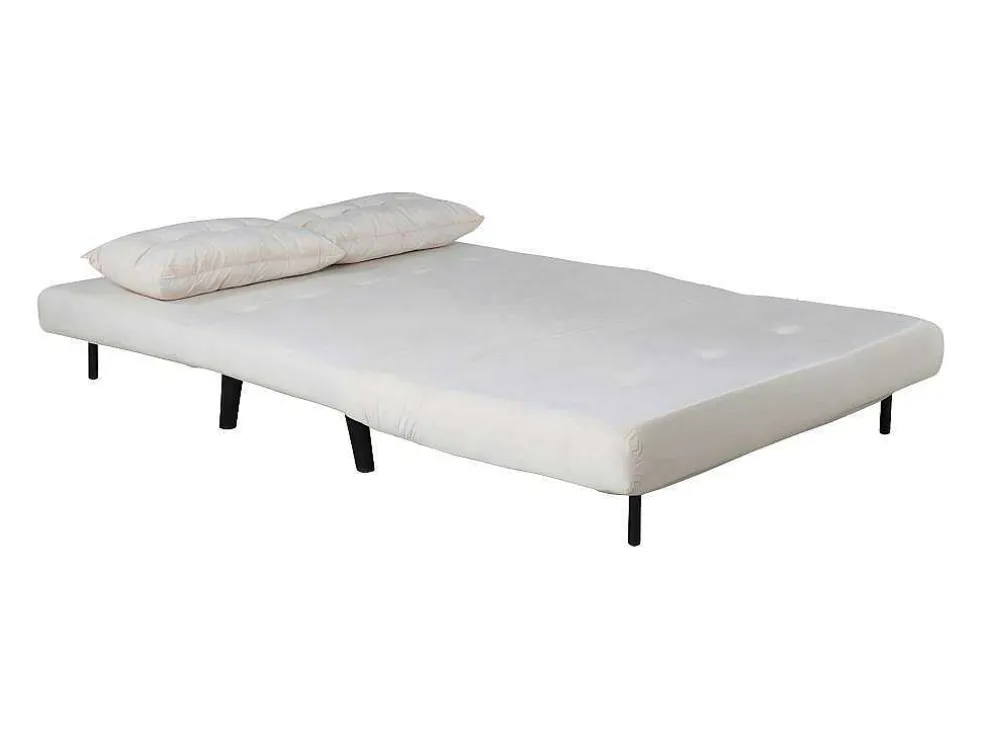 Vicky Slaapbank Velours Beige.