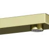 Vierkante Mechanische Mengkraan - H15,7 Cm - Goud Met Satijnglans - Vipava
