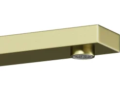 Vierkante Mechanische Mengkraan - H15,7 Cm - Goud Met Satijnglans - Vipava