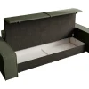 Vierzitsslaapbank Van Groen Velours Met Textuur Amelia