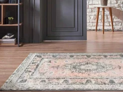 Vintage Tapijt Oosterse Stijl Surate - 120X170Cm - Beige