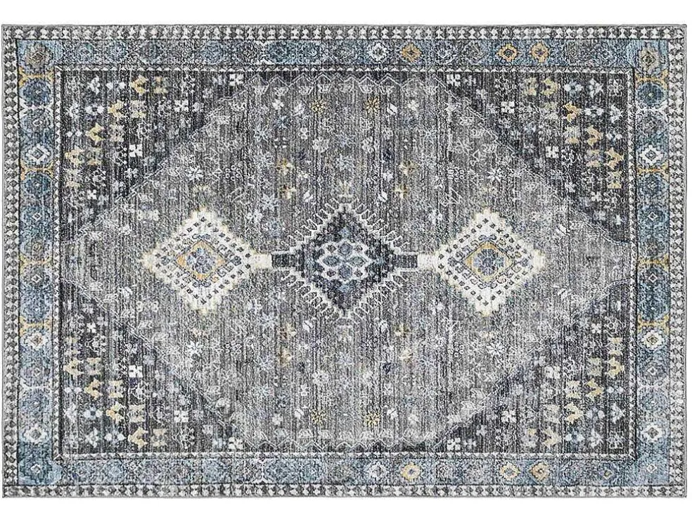 Vintage Tapijt Oosterse Stijl Clossy - 200X290Cm - Grijs