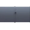 Vleugelpoort - Vol Aluminium - L350 X H160 Cm - Antraciet - Zerano