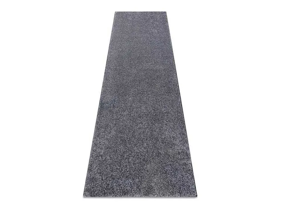 Vloerbedekking Santa Fe Grijskleuring 97, Glad, Uniform, Enkele Kleur 100X450 Cm