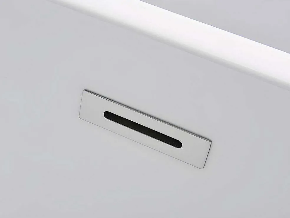 Vrijstaand Designbad - 200 L - 150 X 72 X 58 Cm - Wit - Dominika