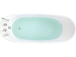 Vrijstaande Badkuip Natalia - Eenpersoons - 220L- 150X75Xh70Cm - Wit