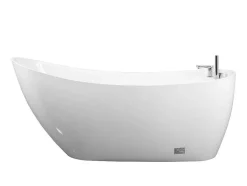 Vrijstaande Badkuip Natalia - Eenpersoons - 170X75X73Cm - 282L - Wit