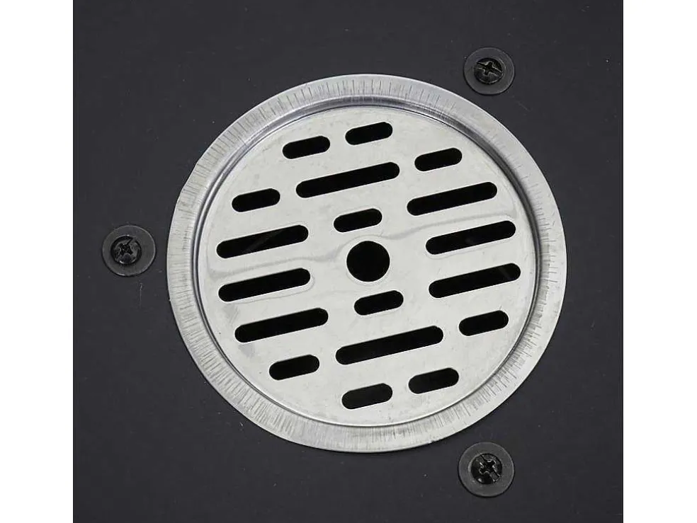 Vuurschaal Met Grillplaat Mcw-K97, O66Cm Zwart
