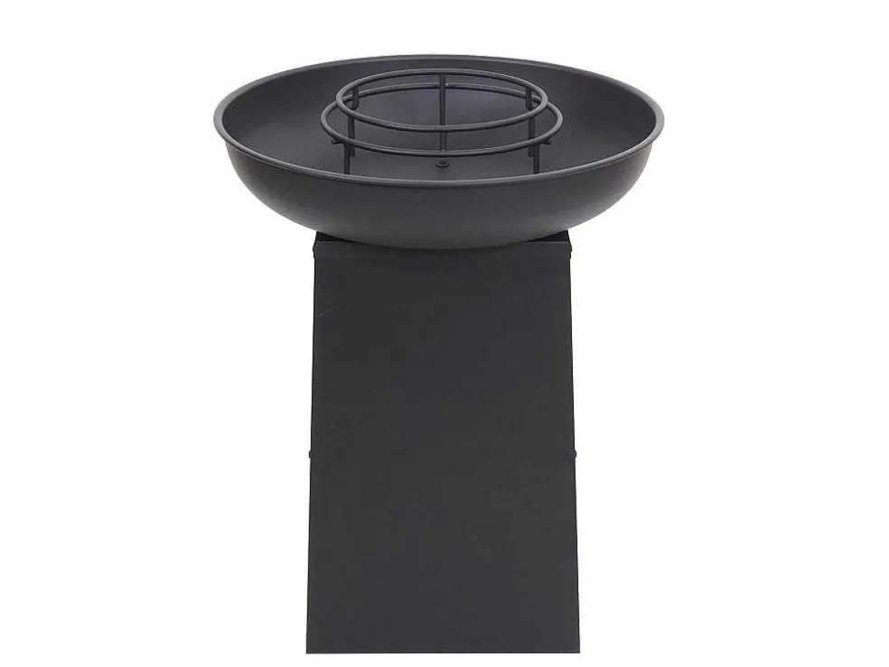Vuurschaal Met Grillplaat Mcw-K97, O59Cm Zwart